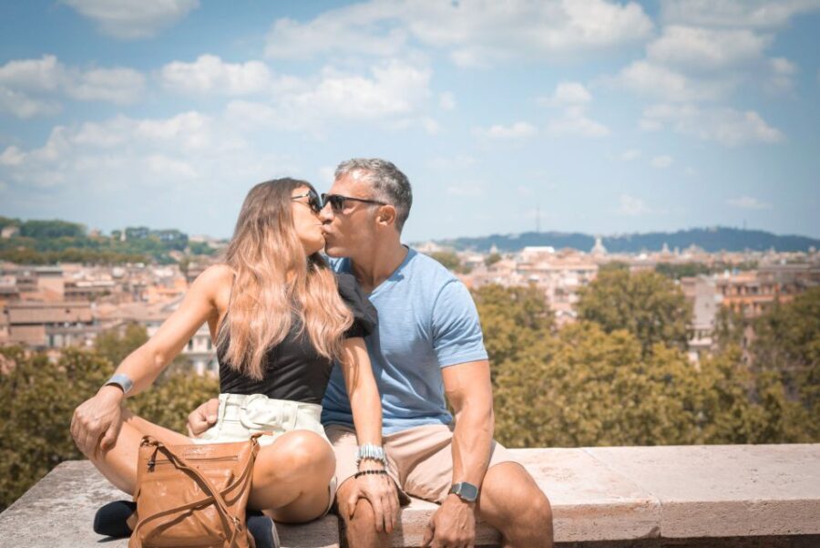 Exclusive Rome Vespa Tour with Professional Photographer - Break Time and the End-Point Coffee with a View