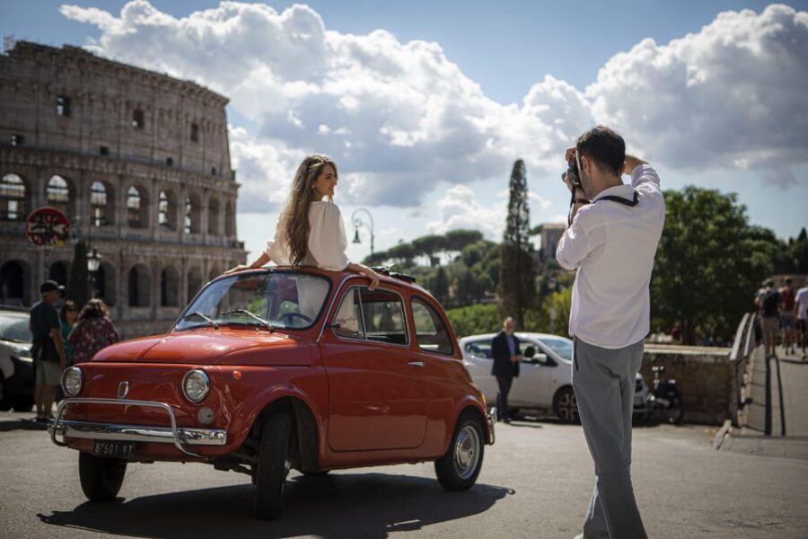 Explore Rome in Style by A Vintage Car Fiat 500 Tour - Your guide experience: live commentary in several languages