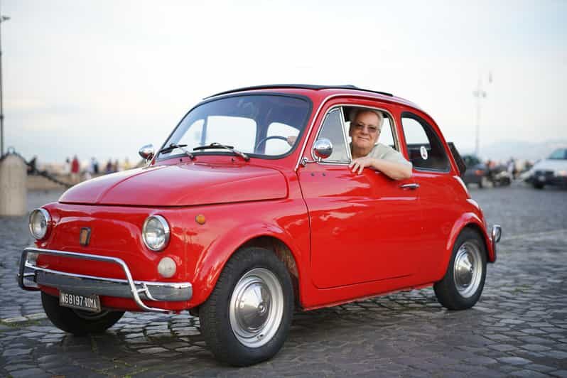 Explore Rome in Style by A Vintage Car Fiat 500 Tour - Entering the route at Caffe Roma
