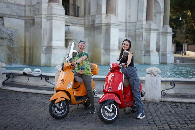 Explore Rome on a Vespa: Uncover the City's Hidden Gems - Fontana dell’Acqua Paola (Fontanone del Gianicolo): Baroque Water With Political Symbolism