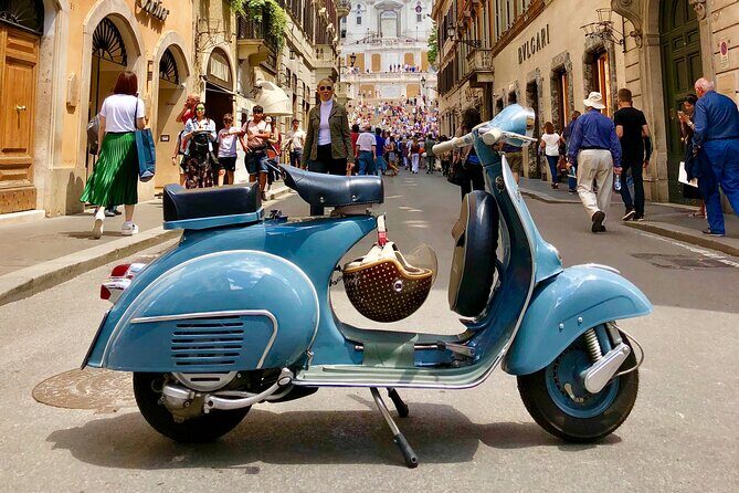 Exploring Rome on a Vintage Vespa Adventure Journey - Pantheon: the oculus light show you can understand fast