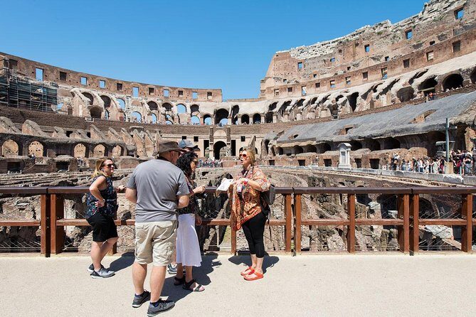 Express Colosseum with Arena Floor Guided Tour - The arena floor moment: what you’re really looking at
