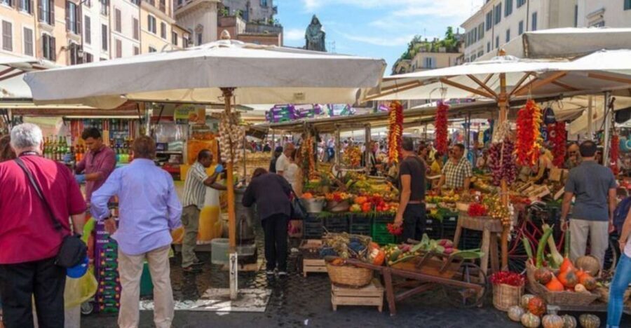 Farmers Market Shopping and Roman Full Course Class - SHARED - Farmers’ Market shopping: you learn what to buy and why