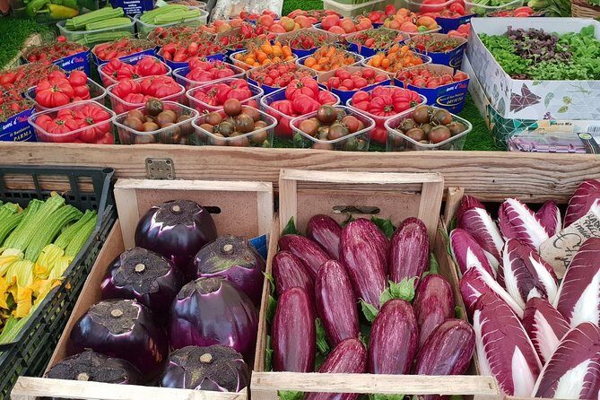 Farmers Market Shopping with Roman Full Course Class - (SHARED) - The 9:00am Rhythm, Prosecco Antipasti, and Then Real Hands-On Cooking