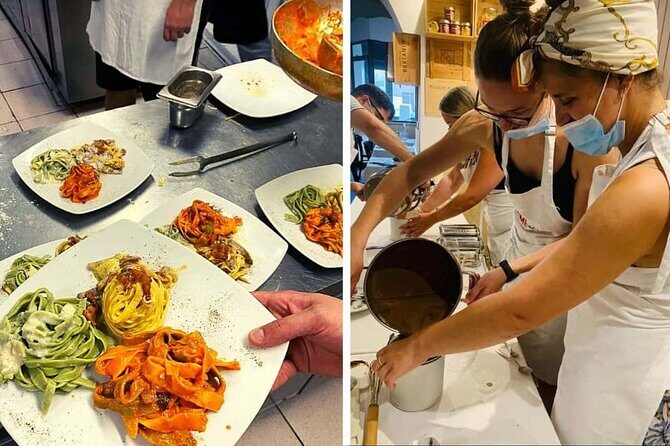 Fettuccine Ravioli and Tiramisu Cooking Class in Rome - The real magic: making fresh fettuccine and ravioli