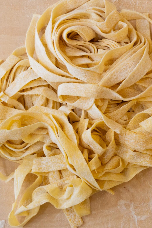 Fettuccine & Tiramisu Masterclass: Pasta & Dessert - The Pasta Session: Rolling and Cutting Fettuccine Like a Local