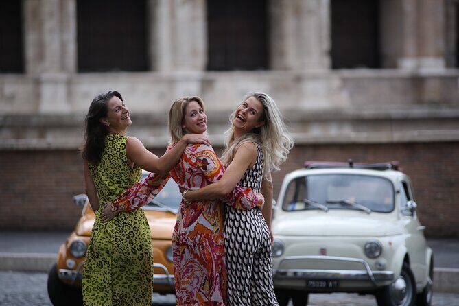 Fiat 500 Roma Professional Photography Service - A vintage Fiat ride with pro photos: what you’re really buying