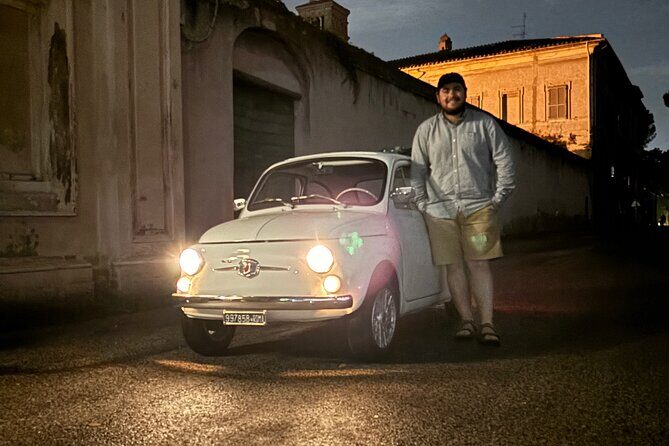 Fiat500 Night&Day Photoshoot, with a Roman, pickup included - Key things you get (and why they matter)