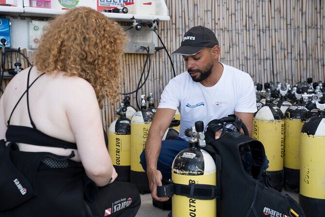First dive test + photo and video service with operator - Theory Lesson First: Getting Comfortable With Air and Breathing