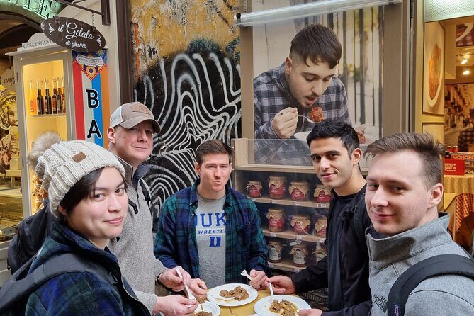 Food Tour of Naples with Davide - Stop 2: Pignasecca Market for vegetables, fried zeppole, and cheese