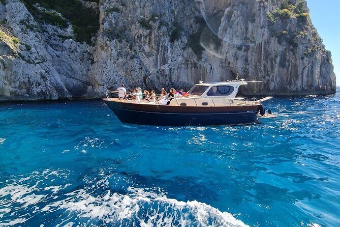 From Castellammare di Stabia: Capri Blue Grotto Boat Day Tour - The Blue Grotto Stop: Timing, Weather, and Extra Fees