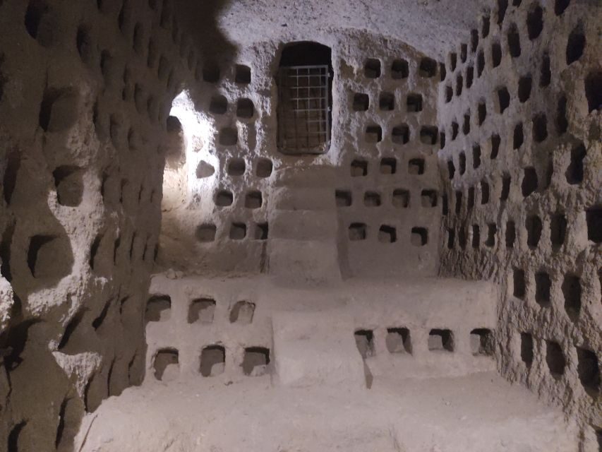 From Civitavecchia: Guided Tour of the Catacombs of St. Seba - Key points I’d plan around