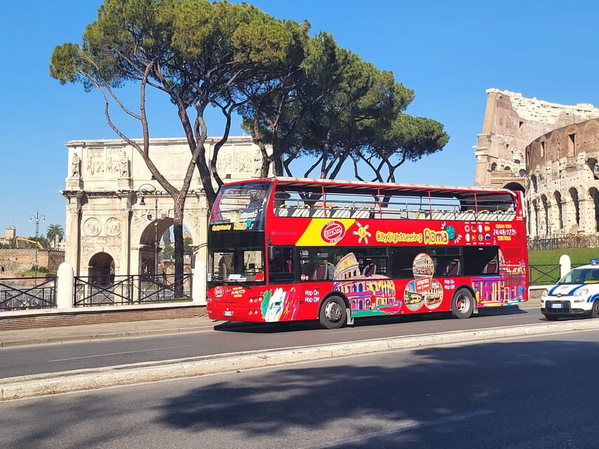 From Civitavecchia: Hop-On Hop-Off Rome Tour & Bus Transfer - A Realistic Way to Plan the Colosseum, Vatican, and Spanish Steps