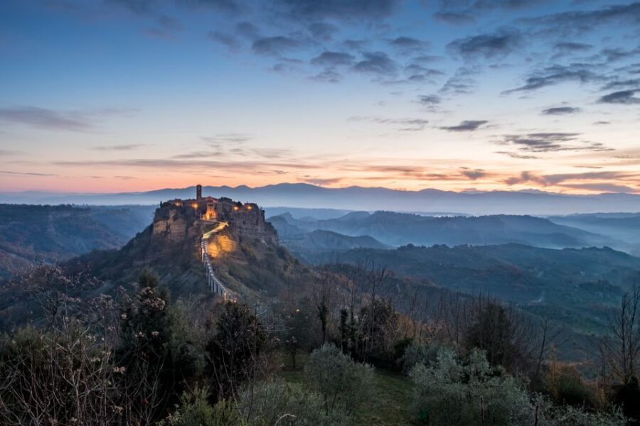 From Civitavecchia: the Dying City and Monster Park Tour - Civita di Bagnoregio: the dying city effect you can feel