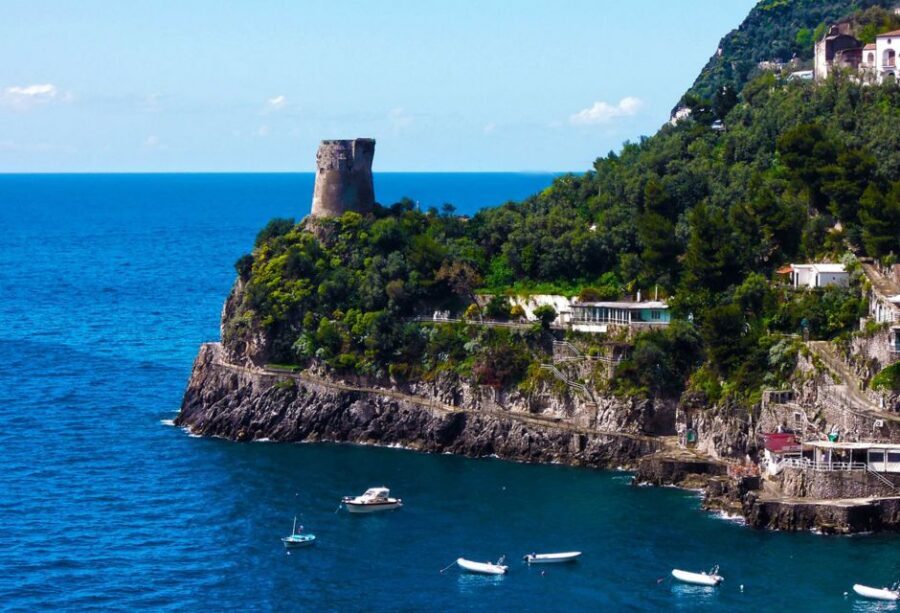 From Naples: Amalfi Coast Highlights Tour by Car and Boat - The boat tour around the Amalfi area: where the coast really clicks