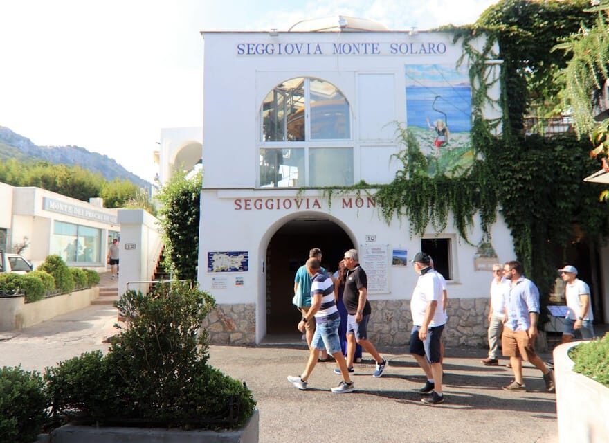 From Naples: Blue Grotto, Capri, and Anacapri Group Tour - Getting from Caffè Beverello to Marina Grande (and what that means for your day)