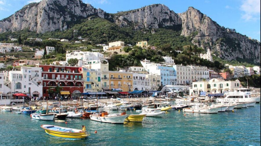 From Naples: Capri and Anacapri - Guided tour - Gardens of Augustus and the Mount Solaro Chairlift Idea