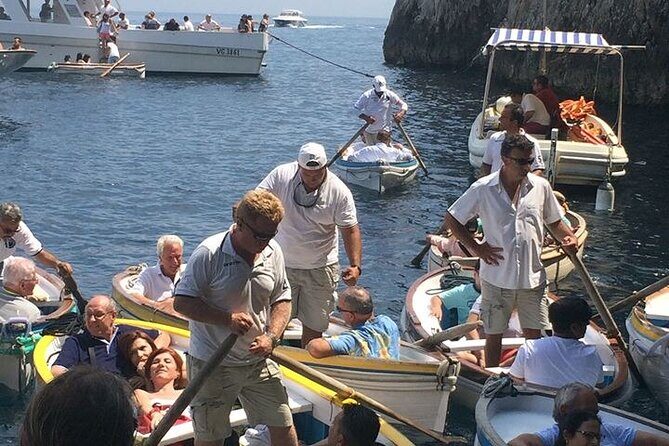 From Naples: Guided Capri Tour with Blue Grotto Included - From Naples to Capri fast: what the jetfoil return changes