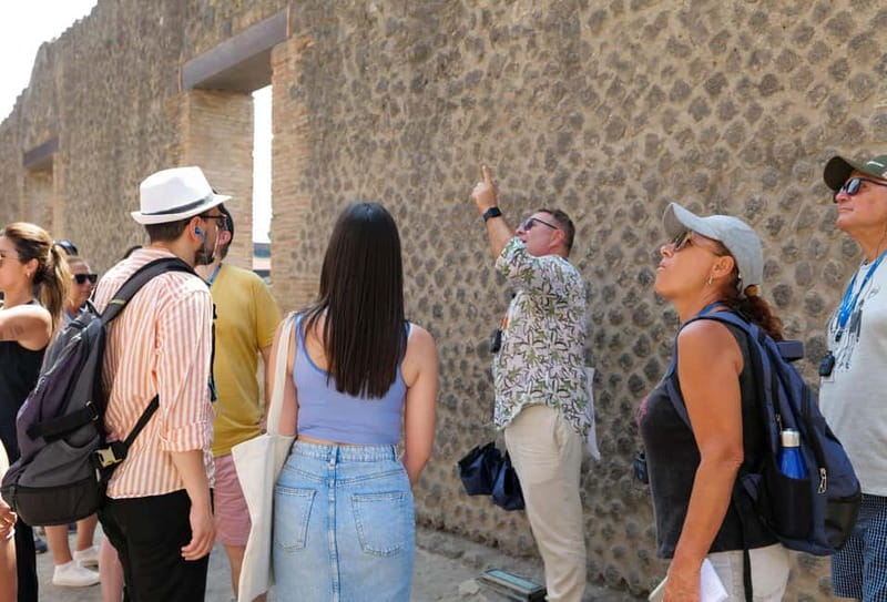 From Naples: Guided tour of Pompeii skip-the-line and round-trip train - Inside Pompeii With a 2-Hour Guided Walk