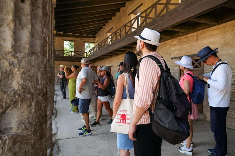 From Naples: Guided tour of Pompeii skip-the-line and round-trip train - What the Sites Mean: Temples, Theaters, Baths, Frescoes