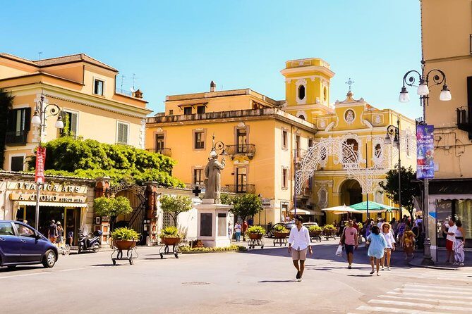 From Naples Port: Sorrento & Pompeii With Limoncello Tasting - A practical way to fit Sorrento and Pompeii into one cruise day