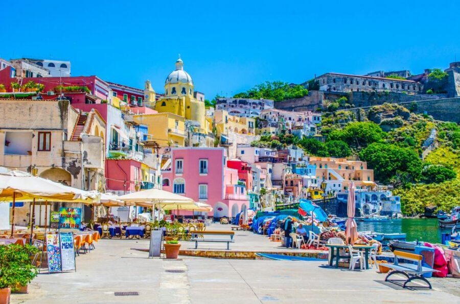 From Naples: Procida Island Day Trip with Lunch - Naples to Procida: the 8:00 ferry plan from Molo Beverello