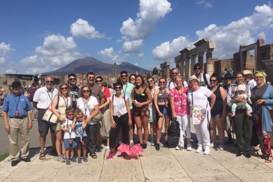 From Naples: Ruins of Pompeii - Optional cameo and coral craft stop: worth it if timing allows