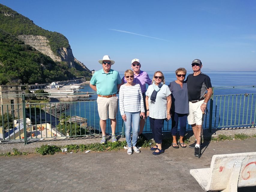 From Naples/Salerno : Positano , Pompeii & Sorrento Day Tour - A farm-style pause: local food and wine, with extra costs