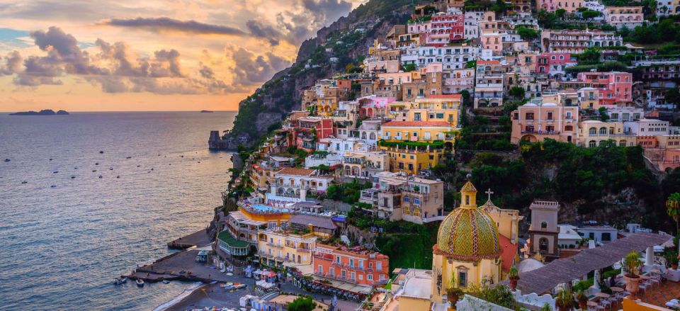 From Naples: Sorrento and Amalfi Coast Shared Day Trip - Positano’s tight streets and the church dome you’ll remember