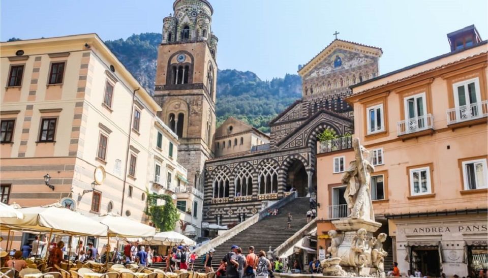 From Naples: Sorrento and Amalfi Coast Shared Day Trip - Amalfi Cathedral of St. Andrew and the old-town lanes