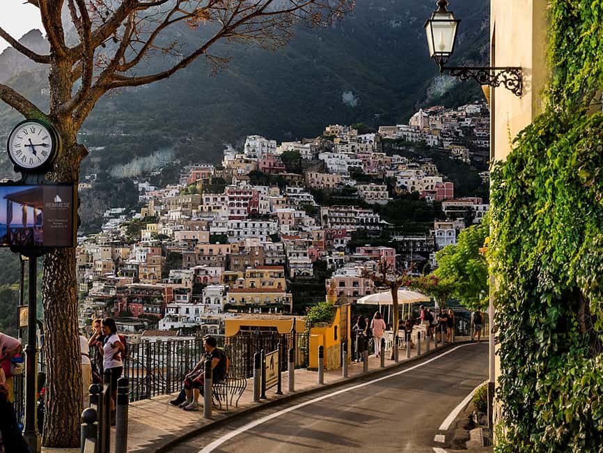 From Naples: Sorrento, Positano, and the Amalfi Coast Tour - Positano viewpoints, fresh seafood vibes, and time to shop smart