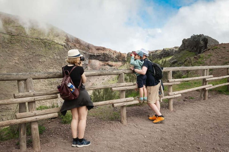 From Pompeii: Mount Vesuvius with bus, ticket and audioguide - Pompeii to Vesuvius by air-conditioned bus