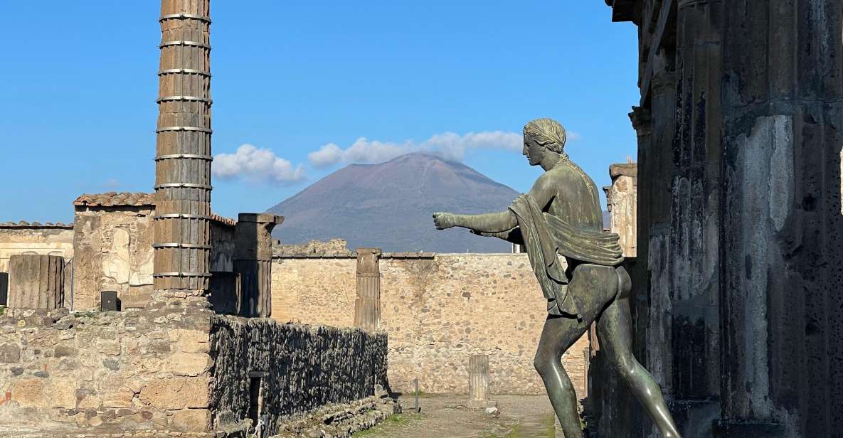 From Positano: Pompeii & Vesuvius tour small group - From Positano with a real plan (not guesswork)