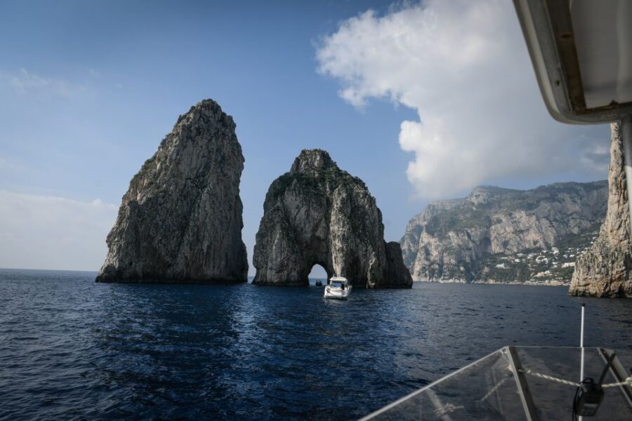 From Rome: Capri and Anacapri Guided Tour and Island Cruise - High-speed start: Rome Termini to Naples Central