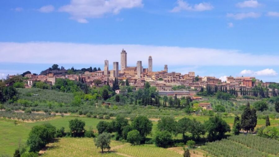 From Rome: Florence & Tuscany Day Tour by High-Speed Train - San Gimignano: 14 towers, cobblestone streets, and real time to roam
