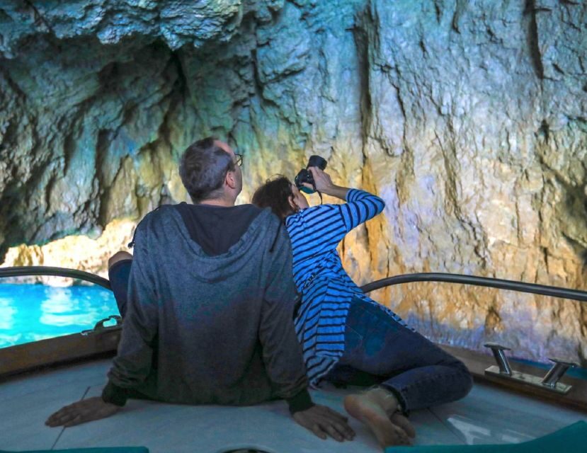 From Rome: High Speed Train Transfer and Boat Tour of Capri - Capri by Boat: Grottos, Faraglioni, Malaparte, and Punta Carena Views