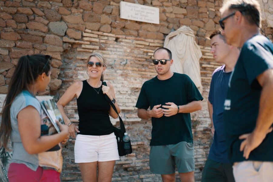 From Rome: Ostia Antica 4-Hour Guided Tour - Well-preserved temples and the feeling of walking through time