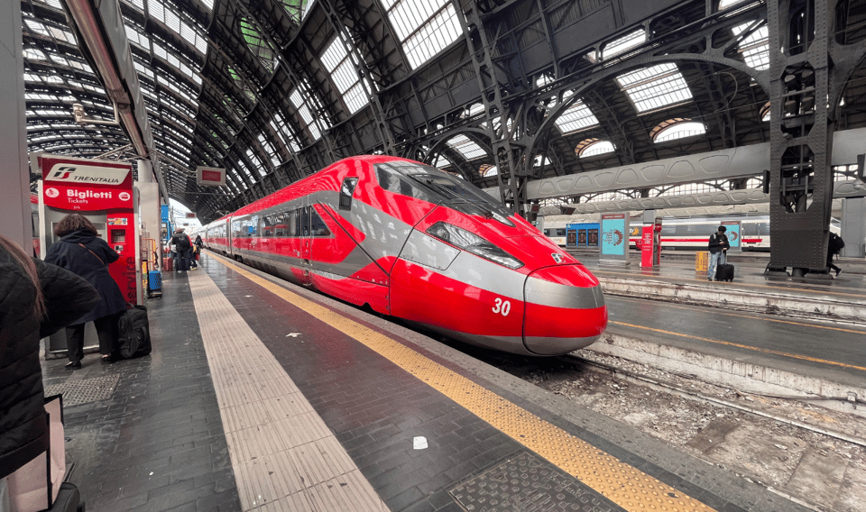 From Rome: Pompeii and Herculaneum Tour w/ High-speed Train - Meeting at Termini: Caffe Vergnano and Track #1