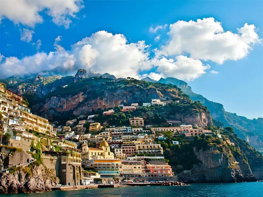 From Rome: Pompeii, Positano and Amalfi Coast Day Trip - Meeting at Piazzale Ostiense and the Ride South to Campania