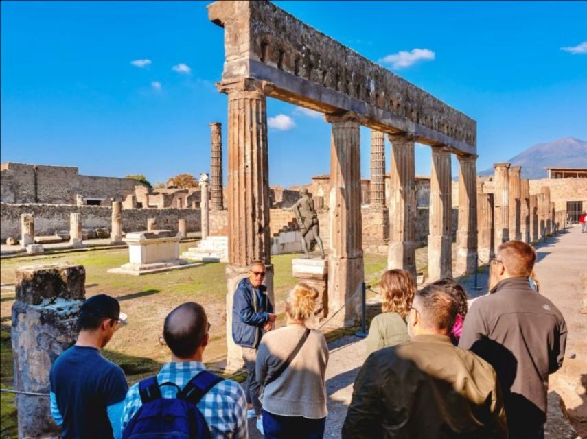 From Rome: Pompeii, Positano and Amalfi Coast Day Trip - Pompeii With a Live Guide and Skip-the-Line Entry