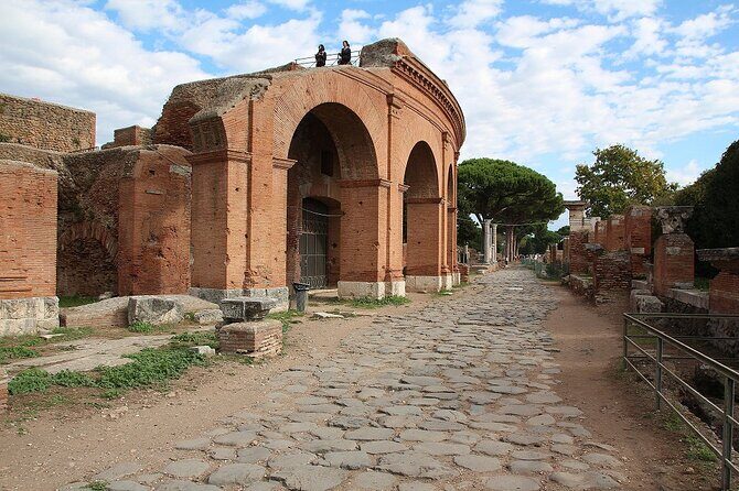 From Rome to Ostia Antica - Entering Parco Archeologico di Ostia Antica with the right mindset