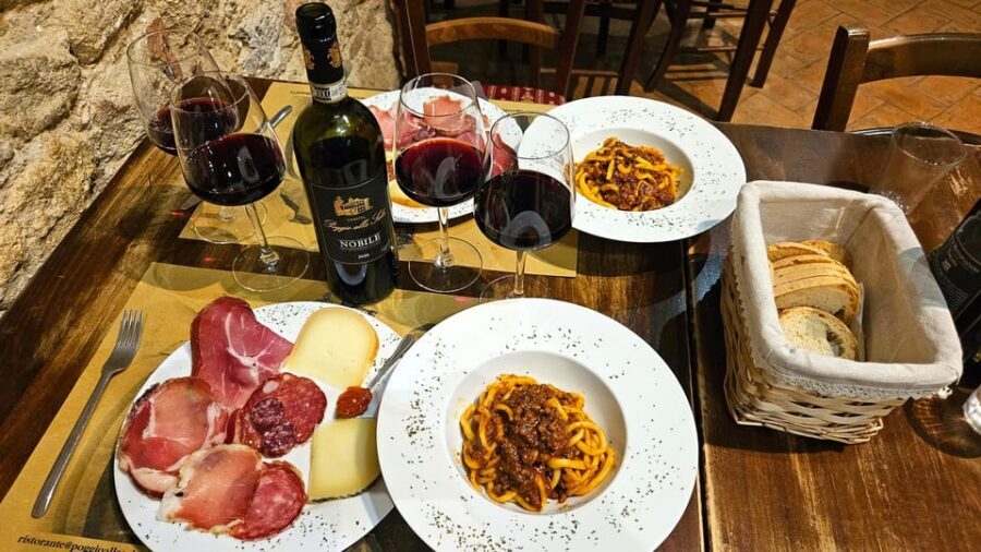 From Rome: Tuscany, Montepulciano Tour with Wine & Lunch - A 12-hour taste of Tuscany from Rome