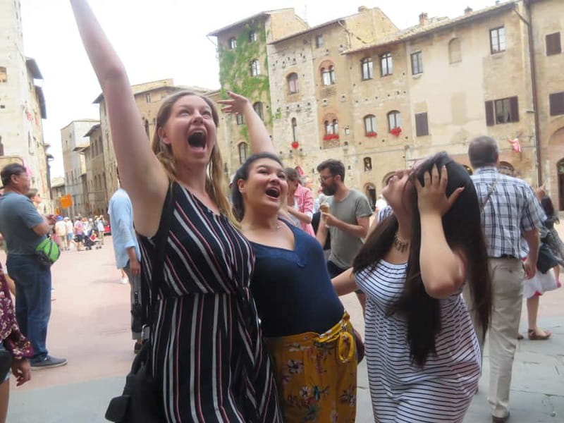 From Rome: Tuscany Wine Tour, San Gimignano & Florence - San Gimignano free time: towers, narrow lanes, and smart wandering