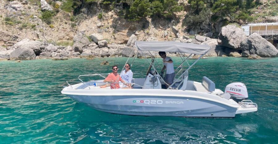 From Sorrento: Private Capri tour & Blue Grotto - Green Grotta + Snorkeling: Another Bright-Morning Moment