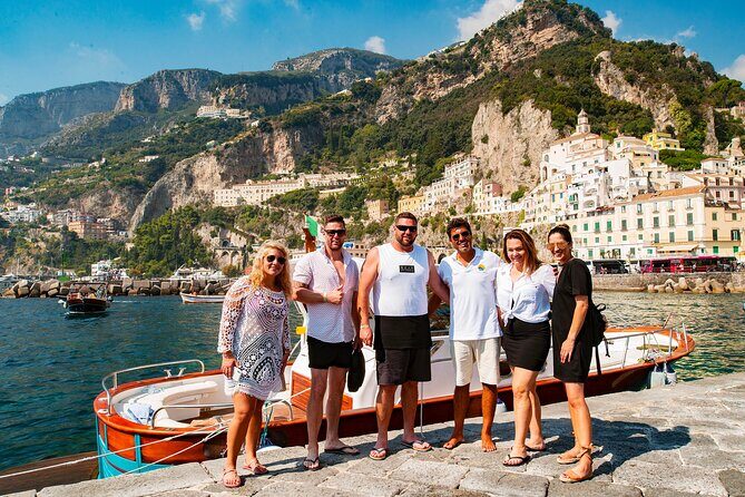 Full day Small Group Boat Tour of the Amalfi Coast from Naples - Li Galli Swim Stop: Short Time, Big Water Payoff