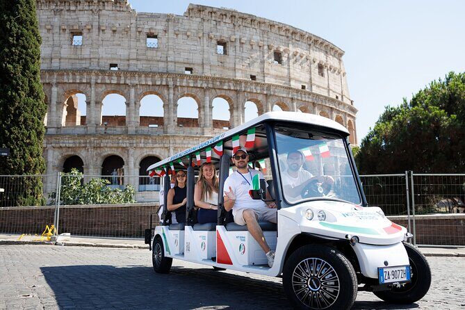 Fun Golf Cart Tour with Music and Gelato in Rome - Morning or afternoon: choosing the timing that makes photos easier
