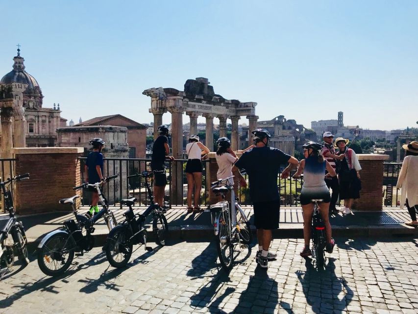 Gems of Rome: Small group E-bike tour with street food stops - Starting at Via Antonio Rosmini: How the Tour Keeps Moving