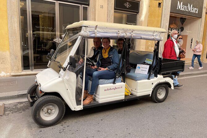 German Golfcart Tour - Where you meet (Via Claudia, 14) and how the ride stays comfortable