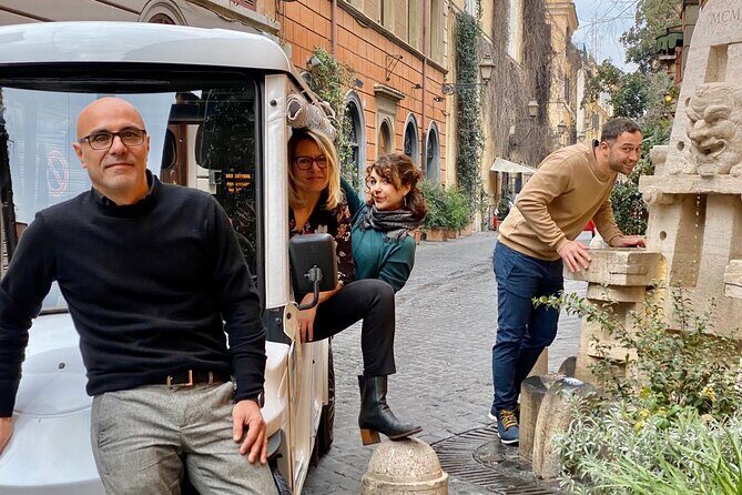 German Golfcart Tour - Aventine Hill stop: the viewpoint you can actually enjoy