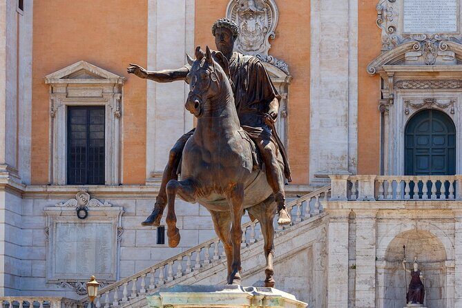 German Vom Kapitol bis zum Campo de' Fiori - Walkingtour - From Capitoline viewpoints to Forum Romanum photo territory